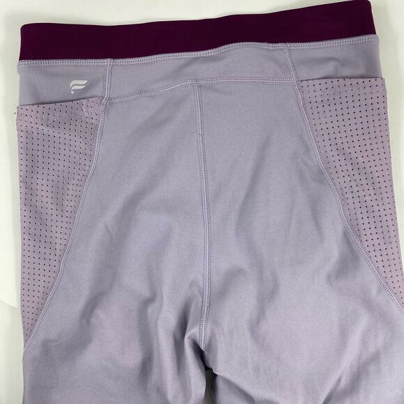 Fabletics Spin Motion365 7/8 Leggings Womens SZ Small Mid Rise Pockets Purple - Picture 5 of 12